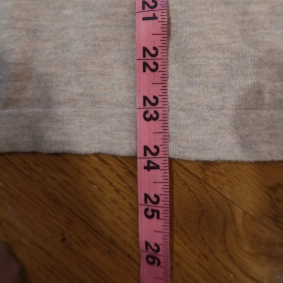 J JILL dog sweater print red sand neutral crewneck pulvr cotton longsleeve comfy - Picture 10 of 11